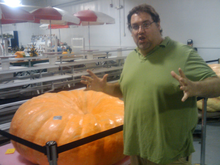 Indiana State Fair Giant Pumpkins